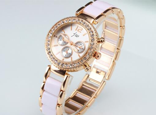 Watches-Girls-Royal-Gold-Dial-Bracelet